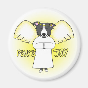 Peace Joy Border Collie Magneet