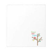 Peace Joy Love Hope Notitieblok (Voorkant)