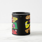 Peace Joy Love Inspirational Quote Coffee Mug Mok (Midden)