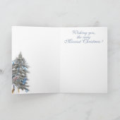 Peace & Joy Pygmy Goat Baby Blauw Kaart (Binnen)