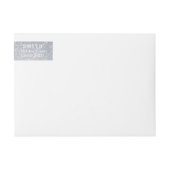 Peace & Joy Silver Glitter Holiday Kerstthema (Voorkant)