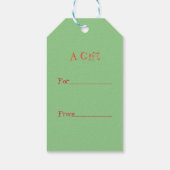 Peace Joykerst Cadeaulabel (Achterkant)