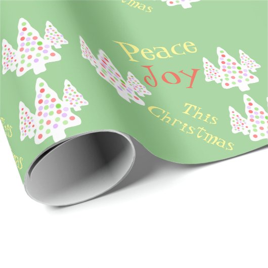 Peace Joykerst Cadeaupapier (Rol Hoek)