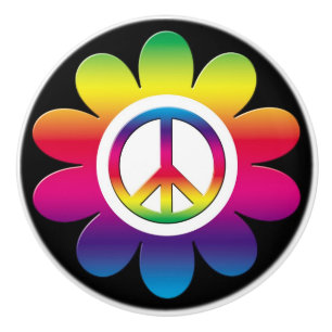 Peace Keramische Knop