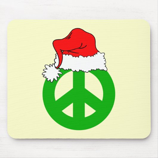 Peace Kerstfeest Muismat (Voorkant)