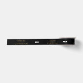 Peace-kerstsatin Ribbon Satijnen Lint (Voorkant)