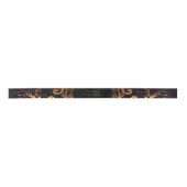 Peace-kerstsatin Ribbon Satijnen Lint (Voorkant)