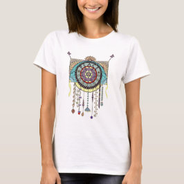 Peace Kite Dangle Illustratie T-Shirt