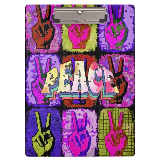 PEACE-klembord Klembord (Voorkant)