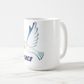Peace Koffiemok (Voorkant rechts)