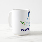 Peace Koffiemok (Voorkant links)