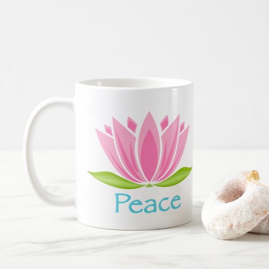 Peace Koffiemok (Met donut)