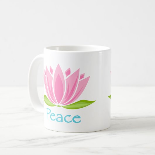 Peace Koffiemok (Voorkant links)