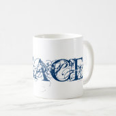 Peace Koffiemok (Voorkant rechts)