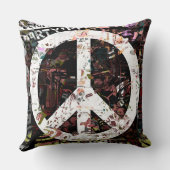 Peace Kussen (Achterkant)