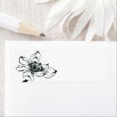 Peace l Mooie Waterverf Lotus Blank Labels (Insitu)