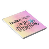 Peace-laptop Notitieblok (Schuin)