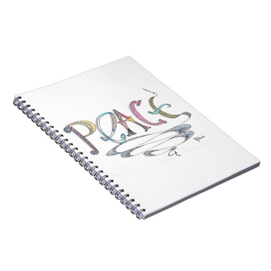 Peace-laptop Notitieboek (Rechterzijde)