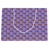 Peace Large Gift Bag Groot Cadeauzakje (Voorkant)