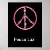 Peace Lax! Poster (Voorkant)