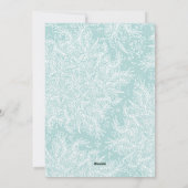 Peace Lettering kerstbekritiseerde fotokaart Feestdagenkaart (Achterkant)