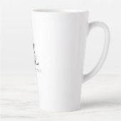 “Peace Light – Pure Love Logo Latte Mok (Rechts)