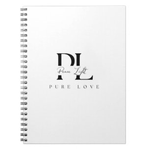“Peace Light – Pure Love Logo Notitieboek