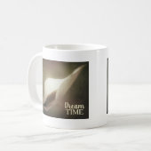 Peace Lily Dream Time Quote Koffiemok (Voorkant links)