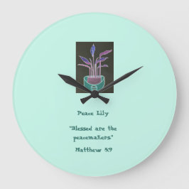 Peace Lily Grote Klok