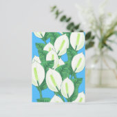 Peace Lily Illustration Briefkaart (Staand voorkant)