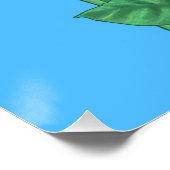 Peace Lily Illustration Poster (Hoek)