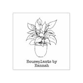 Peace Lily Rubberstempel (Afrduk)