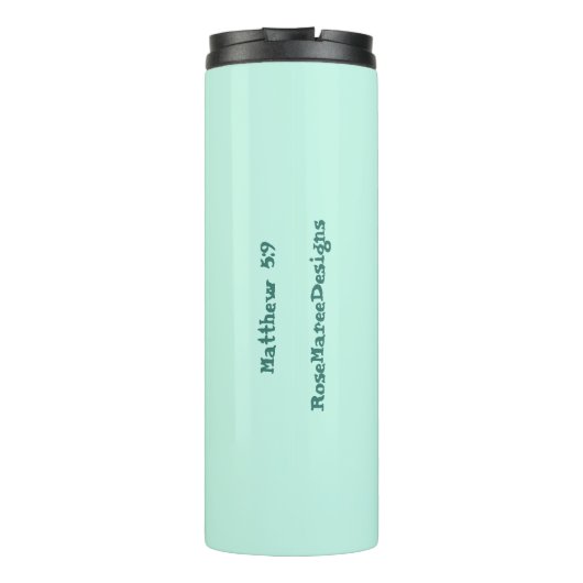 Peace Lily Thermosbeker (Achterkant)