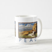 Peace Lion en Lamb Cup Koffiemok (Voorkant rechts)