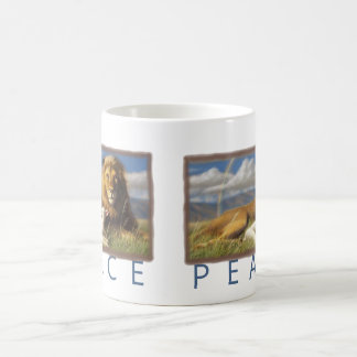 Peace Lion en Lamb Cup Koffiemok