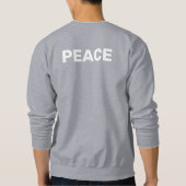 PEACE Logo Gray Trui (Achterkant)