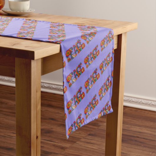 Peace Long Table Runner Lange Tafelloper (Voorbeeld)