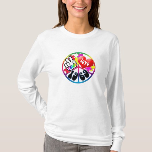 Peace Love 1969 Shirt (Voorkant)