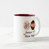 Peace Love 26.2 Mok (Voorkant rechts)