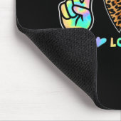 Peace Love 8th Grade Squad Back to School Teacher Muismat (Hoek)