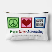 Peace Love Accounting Kantoor Etui (Voorkant)