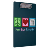 Peace Love Accounting Klembord (Rechts)