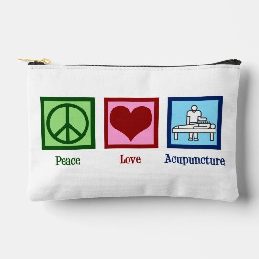 Peace Love Acupunction Cute Acupuncturist Etui (Voorkant)