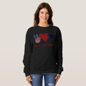 Peace Love Alaska Trui (Voorkant volledig)