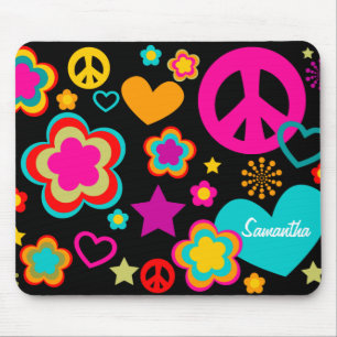 Peace Love & Alles Girly Muismat