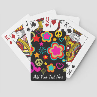 Peace Love & Alles Girly Pokerkaarten