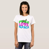Peace Love Alpacas T-shirt (Voorkant volledig)