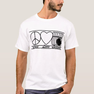 Peace Love and Bowling T-shirt