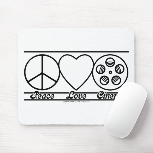 Peace Love and Cinema Muismat (Met muis)