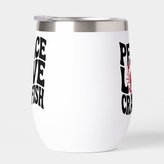 Peace Love and Crawfish Cajun  (Rechts)